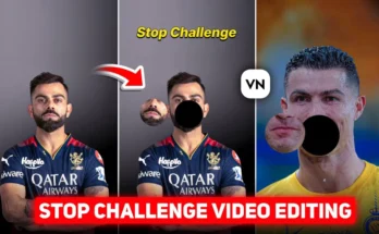 Stop Challenge Shorts Video Editing In Vn App