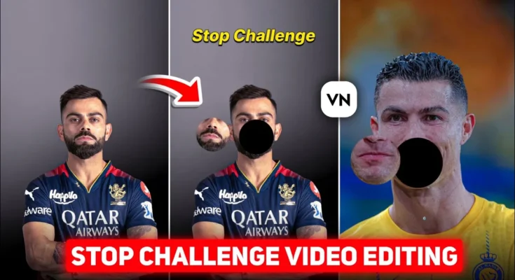 Stop Challenge Shorts Video Editing In Vn App