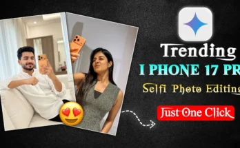 Gemini Ai iPhone 17 Pro Max Selfie Photo Editing Prompt