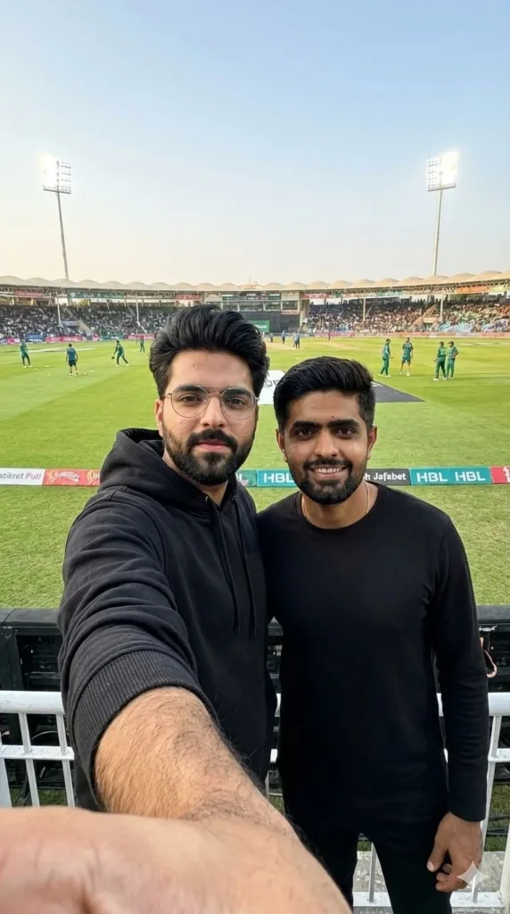 Selfie with Babar Azam