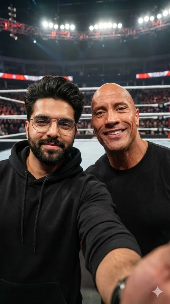 Selfie with Dwayne The Rock Johnson