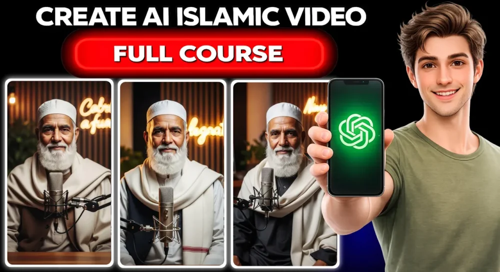 Create Ai Islamic Videos For Free | Ai Se Islamic Videos Kaise Banaye | Ai Islamic Podcast