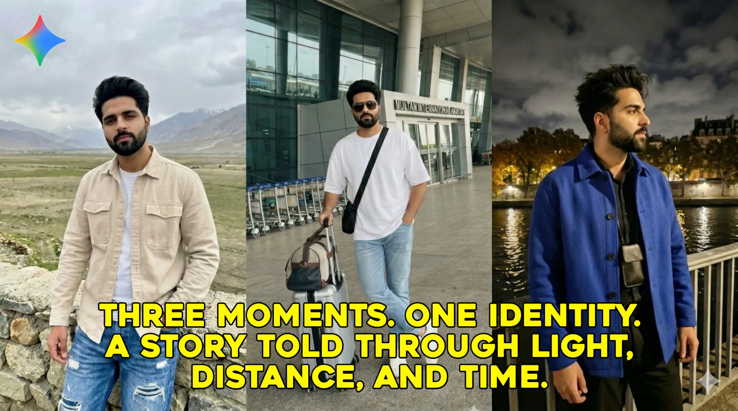 From Everyday Moments to Cinematic Realism: A 3-Scene Visual Story of Modern Urban Life