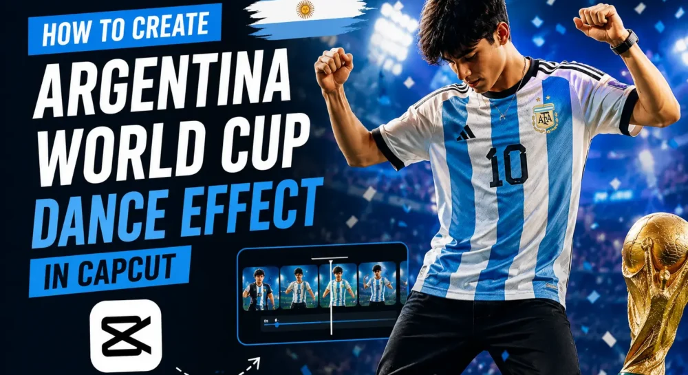 How to Create the Viral Argentina World Cup Dance Effect in CapCut